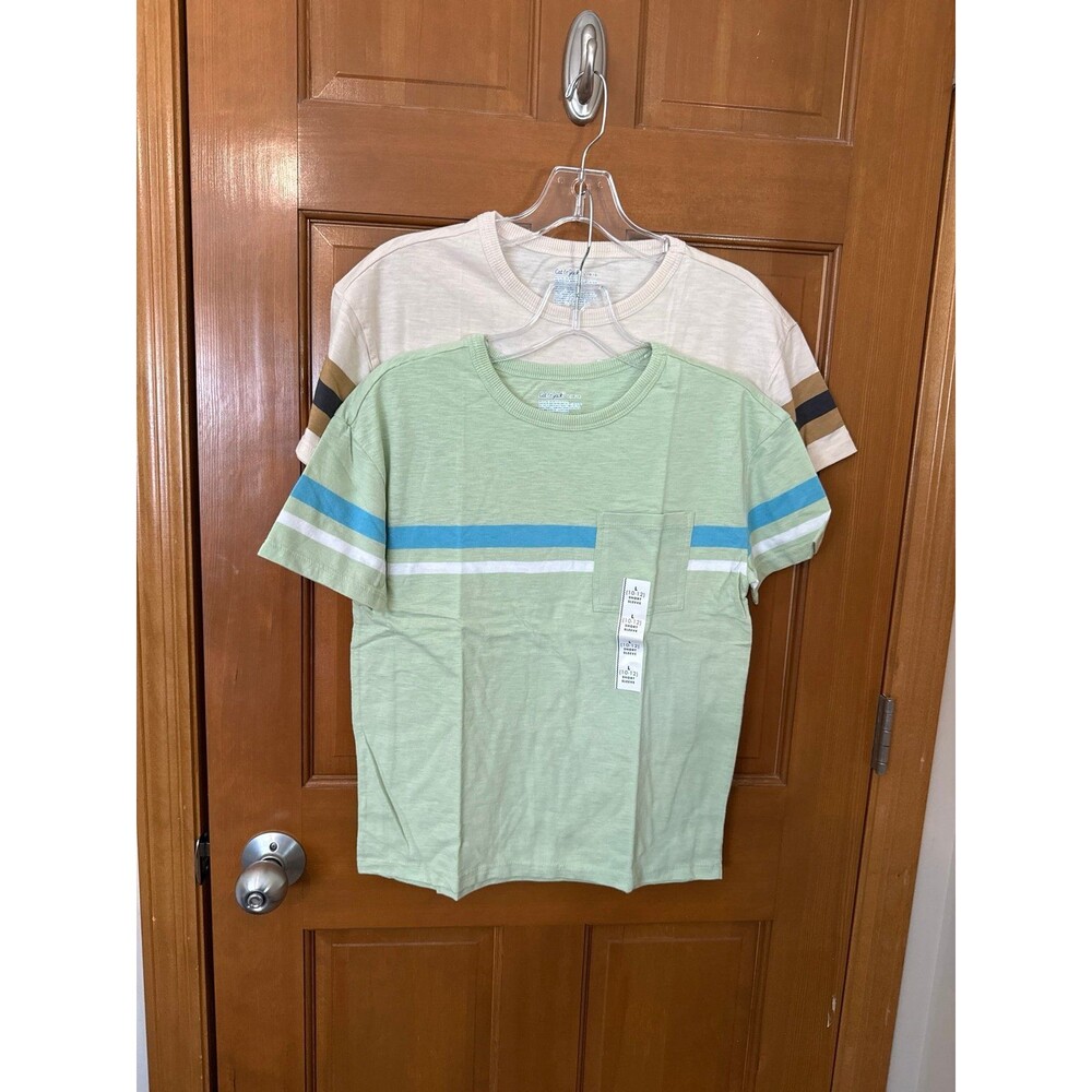 Cat & Jack Boys Large (10/12) Short Sleeve T-Shirts